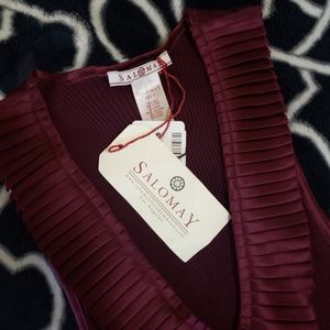 Salomay Saks 5th Silk Top